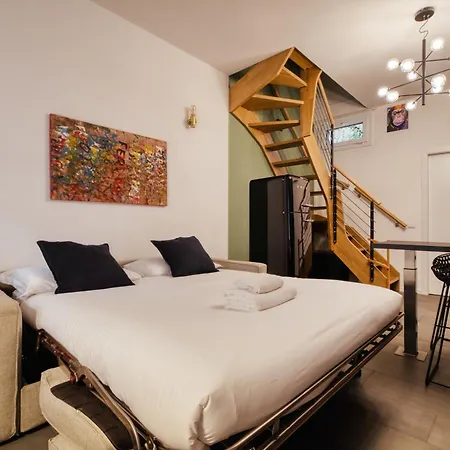 Just Urban - Design Loft 2 Bathrooms And Balcony - 9 Min M4 Duomo Appartamento