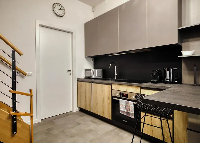 Apartament Just Urban - Design Loft 2 Bathrooms And Balcony - 9 Min M4 Duomo Mediolan