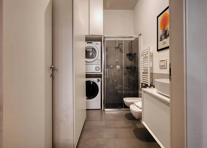 Apartament Just Urban - Design Loft 2 Bathrooms And Balcony - 9 Min M4 Duomo *