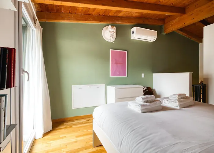 Just Urban - Design Loft 2 Bathrooms And Balcony - 9 Min M4 Duomo Apartament Mediolan